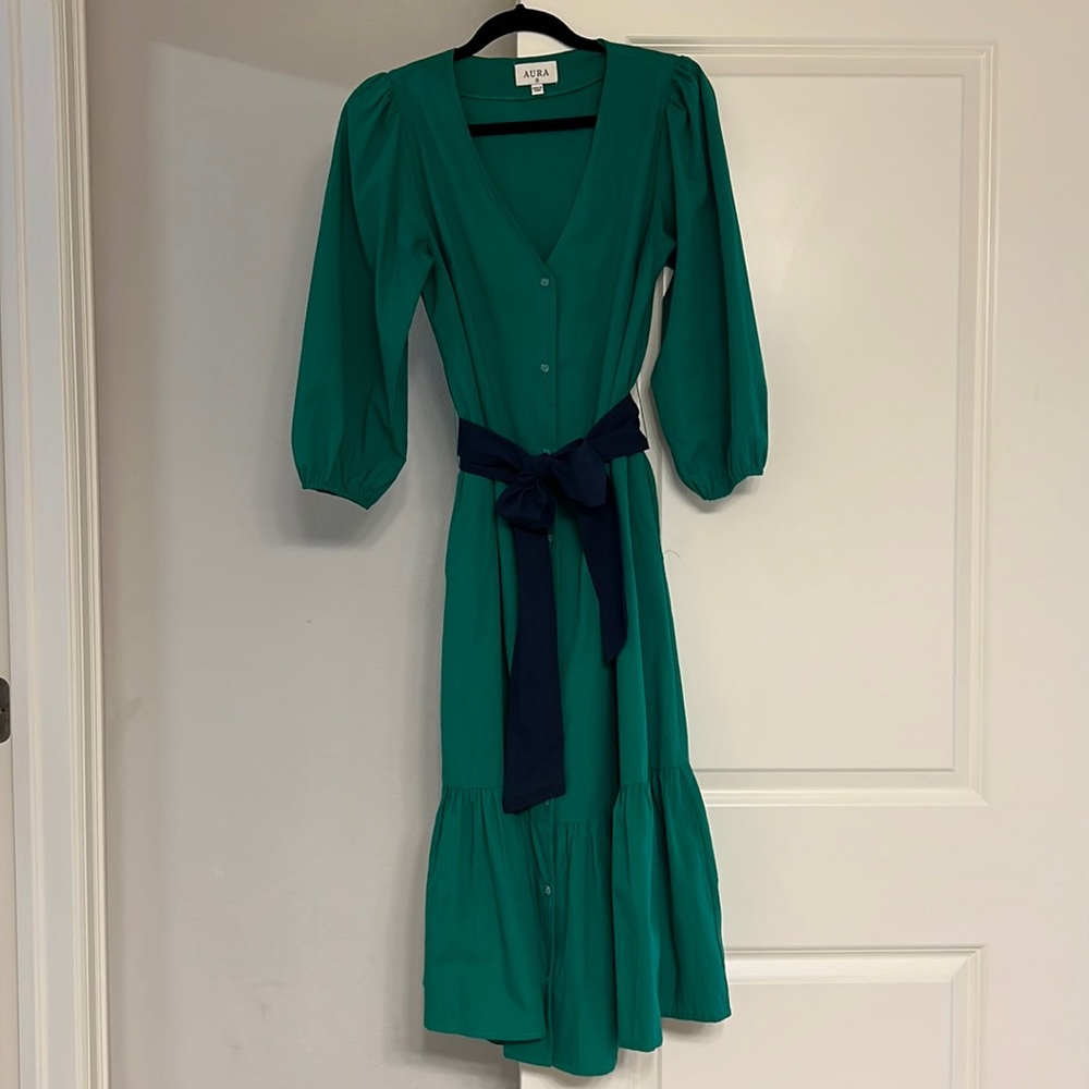 Friend Zone Emerald Midi Dress